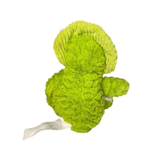 Animal Adventure Green Triceratops  Dinosaur Plush 9" Stuffed Animal Toy 2020 - Picture 5 of 12